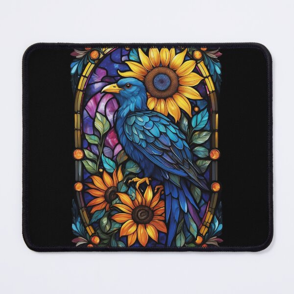 Item preview, Stained Glass Sunflower designed and sold by Desfix.