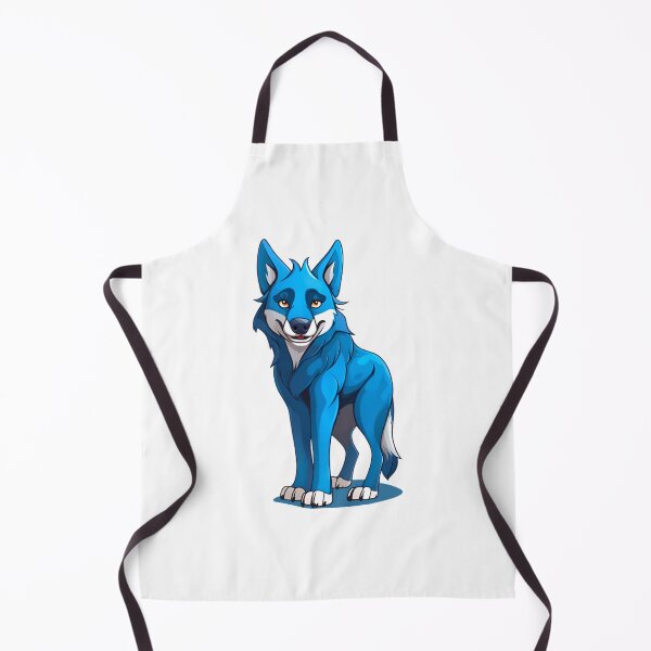 Item preview, blue wolf designed and sold by KorArtStudio.