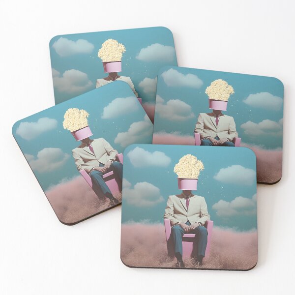 Item preview, Cinematic Thoughts: Surreal Popcorn Mind designed and sold by VectorPlace.