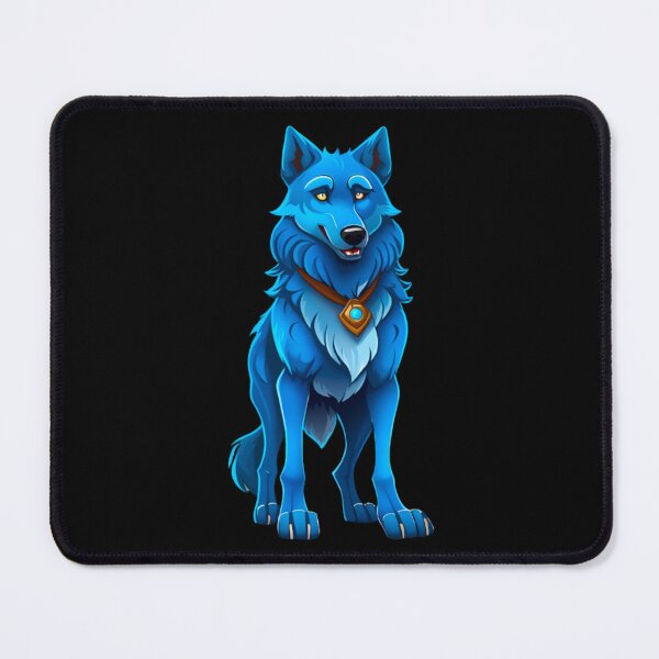 Item preview,  cute blue wolf designed and sold by KorArtStudio.
