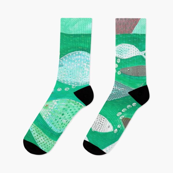 Item preview, Joy of fishing - green version designed and sold by LiberaCaballo.
