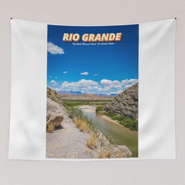 Item preview, Rio Grande at Big Bend designed and sold by GestaltImagery.
