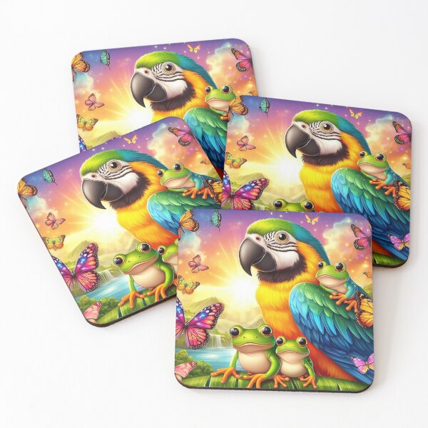 Item preview, Artful Parrot Portraits: Capturing Nature's Vibrancy designed and sold by Daniel Dudgeon.