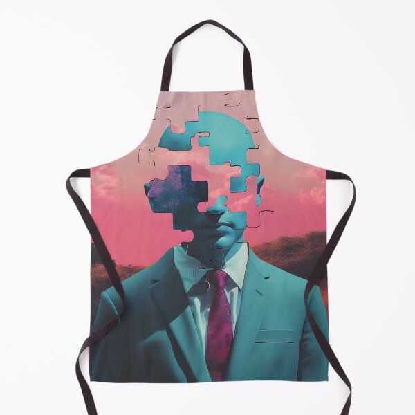 Item preview, Puzzle of the Mind: Surreal Jigsaw Portrait designed and sold by VectorPlace.