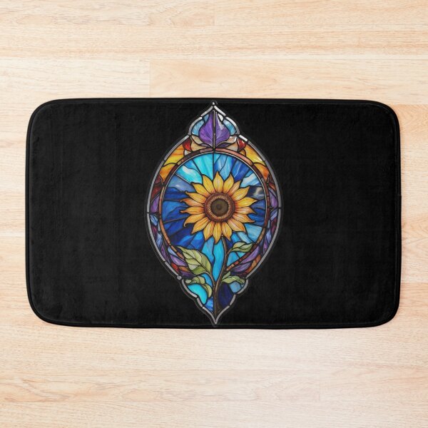 Item preview, Stained Glass Sunflower designed and sold by Desfix.