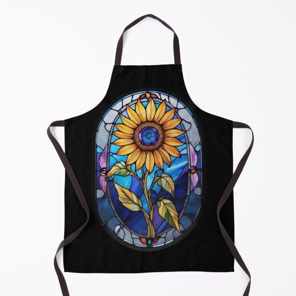 Item preview, Stained Glass Sunflower designed and sold by Desfix.