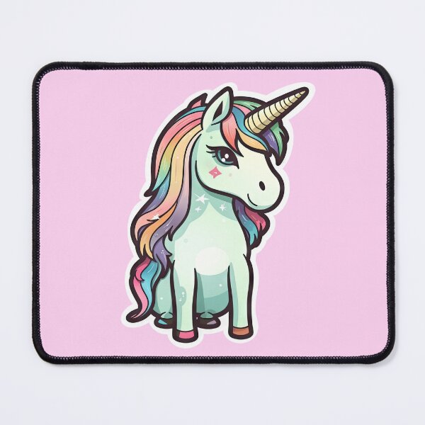 Item preview, Horse Unicorn and hair rainbow designed and sold by ParkkerTos.