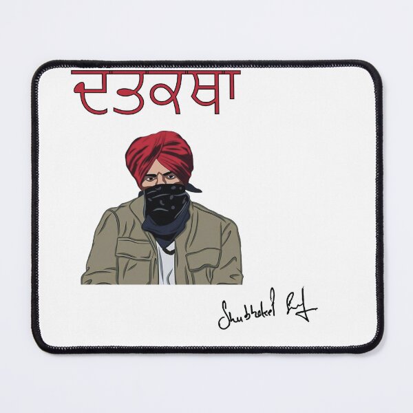 Item preview, Sidhu Moosewala Punjabi Portrait  designed and sold by CadDesignerr.
