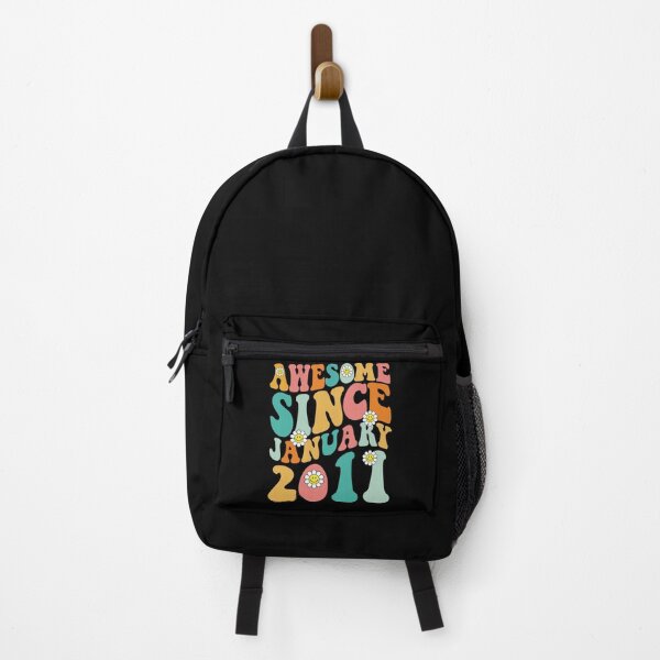 Item preview, Awesome Since January 2011 | Made In 2011 | Retro Groovy Birthday designed and sold by Christina-grich.
