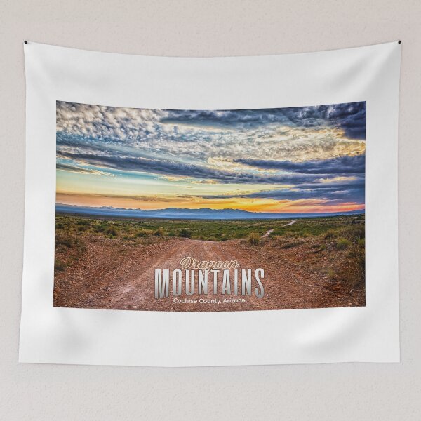 Item preview, Dragoon Mountains from Middlemarch Road designed and sold by GestaltImagery.