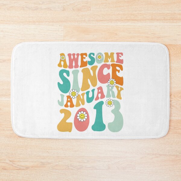 Item preview, Awesome Since January 2013 | Made In 2013 | Retro Groovy Birthday designed and sold by Christina-grich.