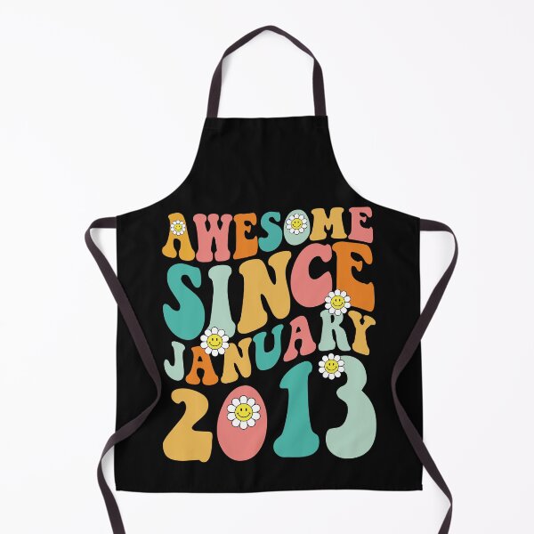 Item preview, Awesome Since January 2013 | Made In 2013 | Retro Groovy Birthday designed and sold by Christina-grich.