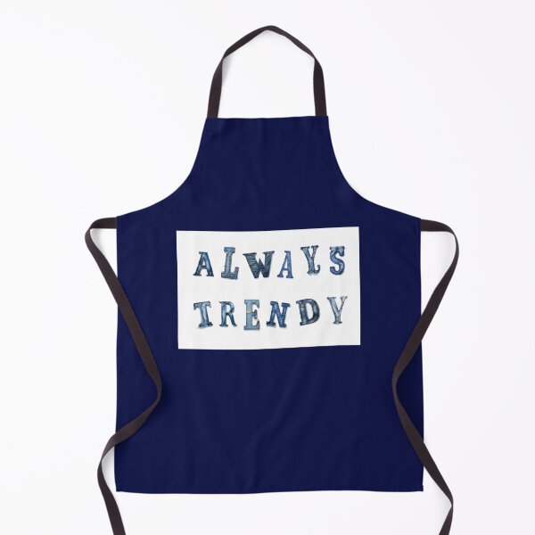 Item preview, Always trendy, jeans letters, blue artwork, denim print designed and sold by silent-violin.