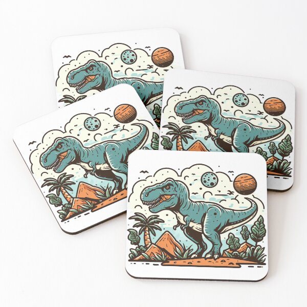 Item preview, T-Rex Design: Roaring Prehistoric Charm and Ferocity designed and sold by Pattern-Parade.