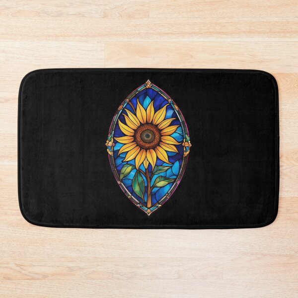 Item preview, Stained Glass Sunflower designed and sold by Desfix.