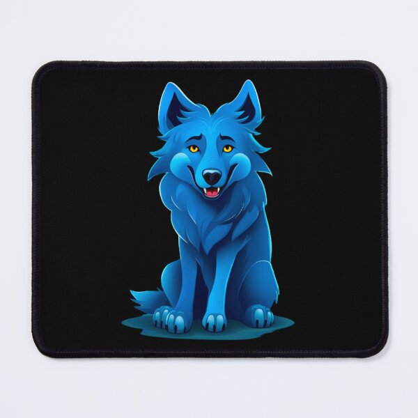 Item preview, handsome blue wolf dog designed and sold by KorArtStudio.