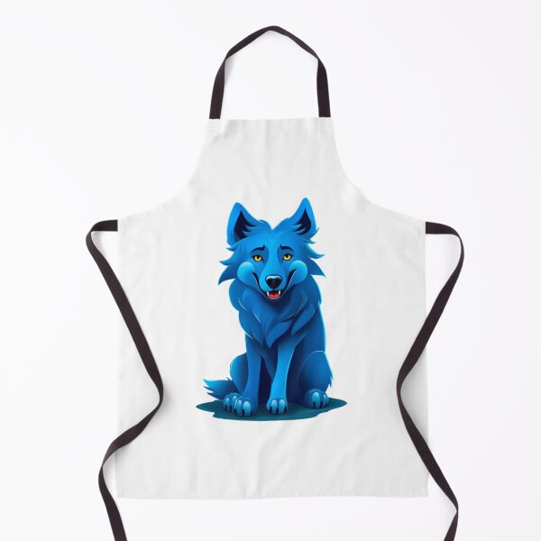 Item preview, handsome blue wolf dog designed and sold by KorArtStudio.