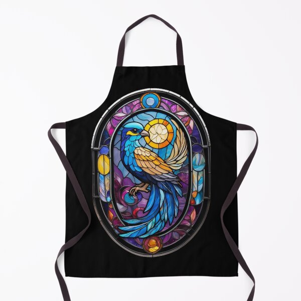 Item preview, Stained Glass Sunflower Bird designed and sold by Desfix.