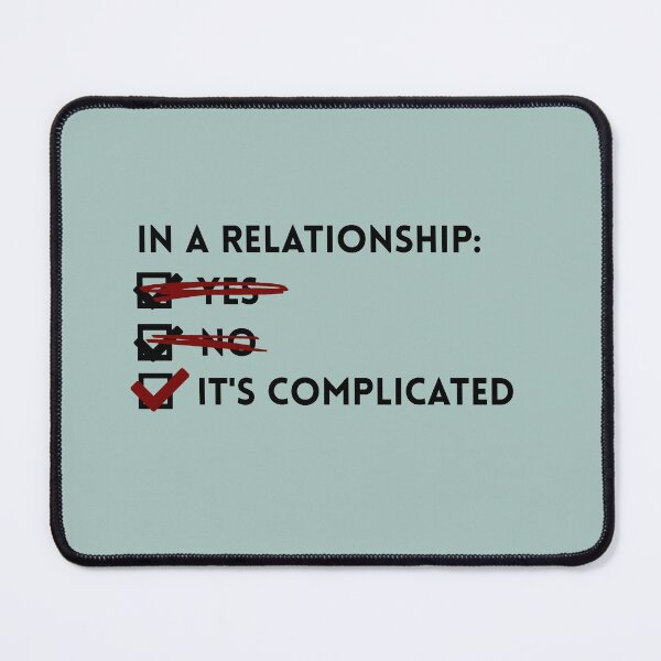Item preview, Complicated Relationship - Gift for teens, adults, girlfriend, boyfriend, love designed and sold by Fanaticos.