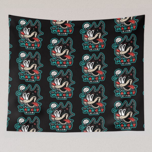Item preview, mad cat designed and sold by Ratatatts.