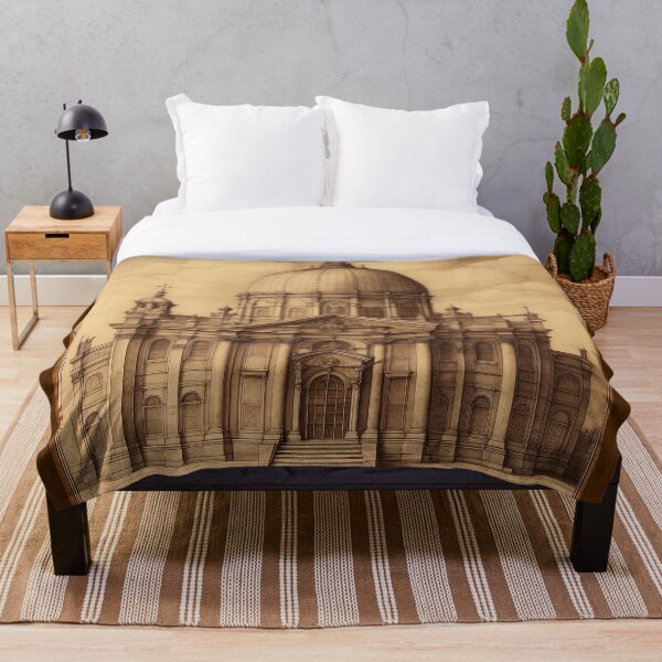 Item preview, Cityscape With Cathedral Inspired by Leonardo Da Vinci designed and sold by LanaGustavsson.