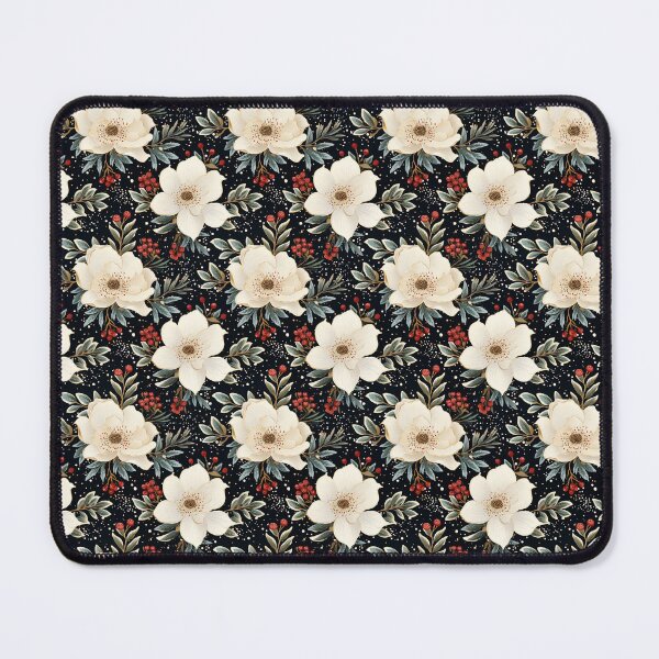 Item preview, Magical Holiday Roses: Glistening Snow Pattern designed and sold by BloomPattern.