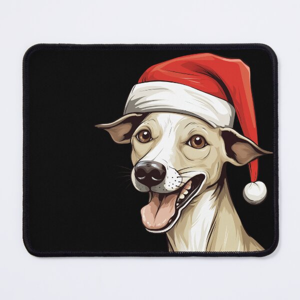 Item preview, A festive Whippet! designed and sold by Nicholson Street Creative.
