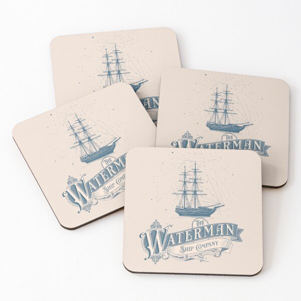Item preview, The waterman ship compagny - Nautica - Set sail - Docking boat - Yachting club - Yachting world - Cruising sailboat designed and sold by JansenGS.