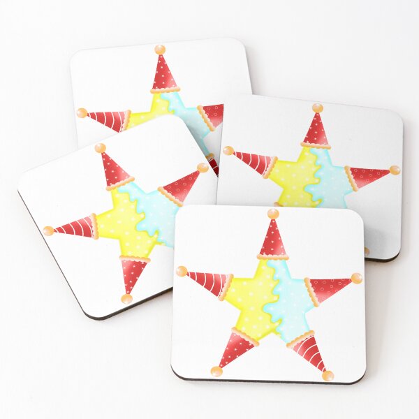 Item preview, Cute magic star with santa hat.  designed and sold by Onanong2531.