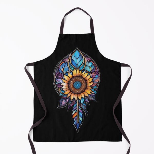 Item preview, Stained Glass Sunflower designed and sold by Desfix.