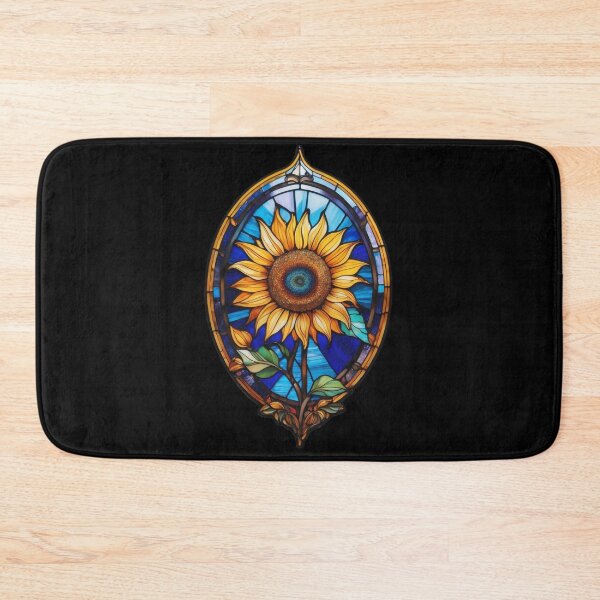 Item preview, Stained Glass Sunflower designed and sold by Desfix.