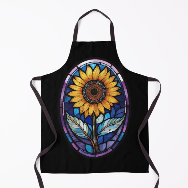 Item preview, Stained Glass Sunflower designed and sold by Desfix.