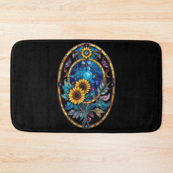 Item preview, Stained Glass Sunflower designed and sold by Desfix.