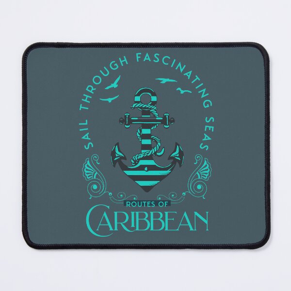 Item preview, Routes of Caribbean - Nautica - Set sail - Docking boat - Yachting club - Yachting world - Cruising sailboat designed and sold by JansenGS.