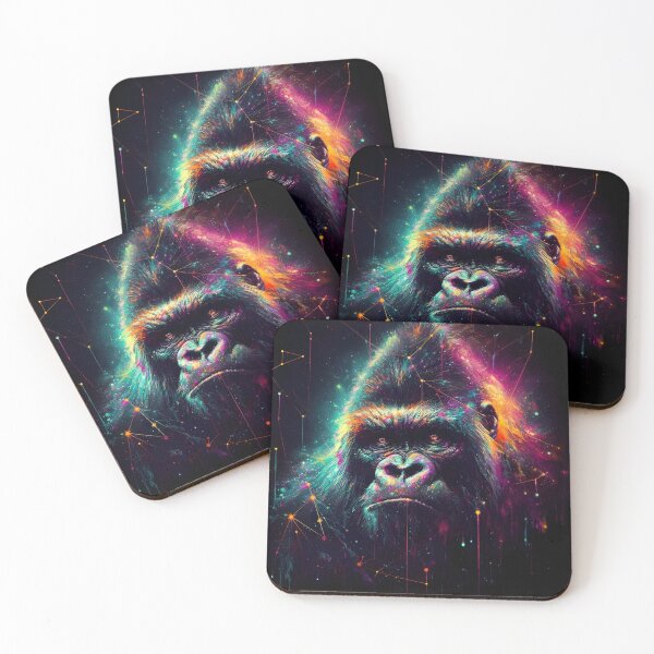 Item preview, Astral Primate: Celestial Constellations designed and sold by javaoverride.