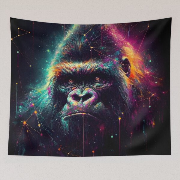 Item preview, Astral Primate: Celestial Constellations designed and sold by javaoverride.