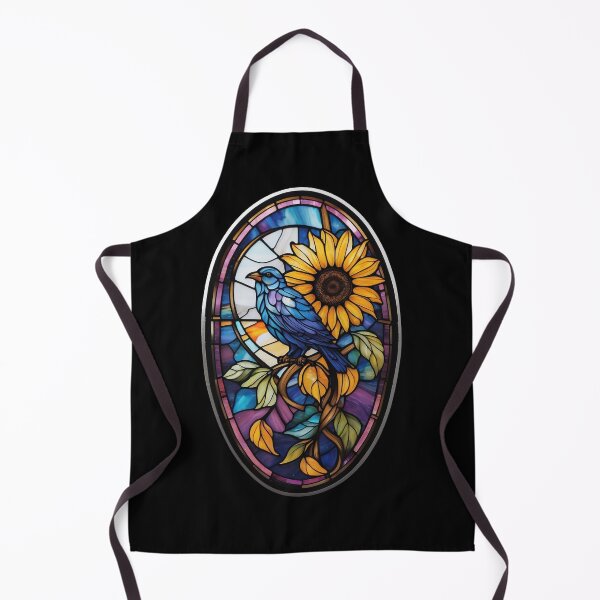 Item preview, Stained Glass Sunflower designed and sold by Desfix.