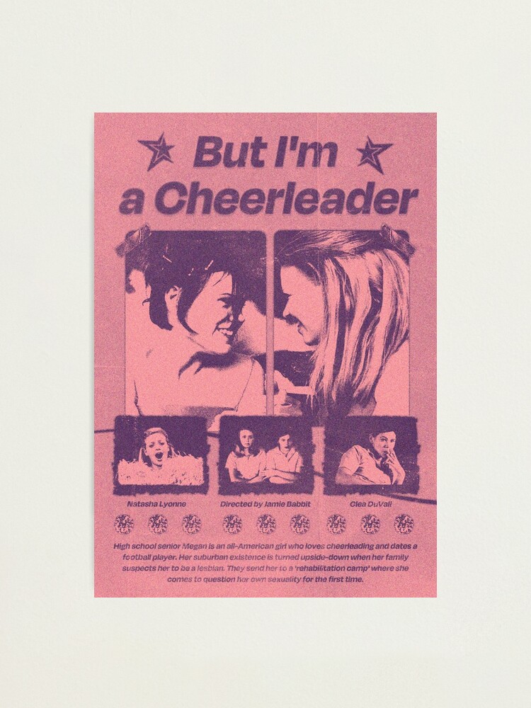 But I'm a Cheerleader design Photographic Print