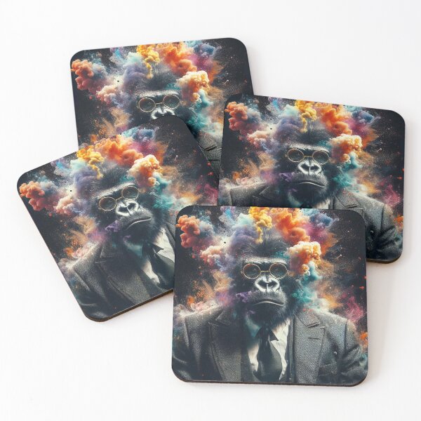 Item preview, Gorilla businessman Ai designed and sold by AiPoliviosArt.