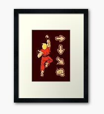 Know your Fighting Skills v2.0 Framed Print