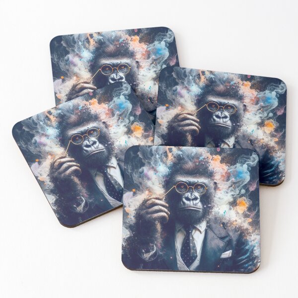 Item preview, Gorilla businessman Ai designed and sold by AiPoliviosArt.