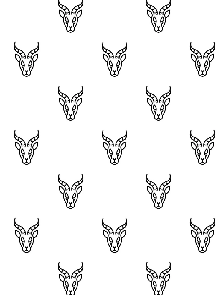 Thumbnail 4 of 4, iPhone Case, Springbok Sticker Springbok Sticker designed and sold by Machafohach.