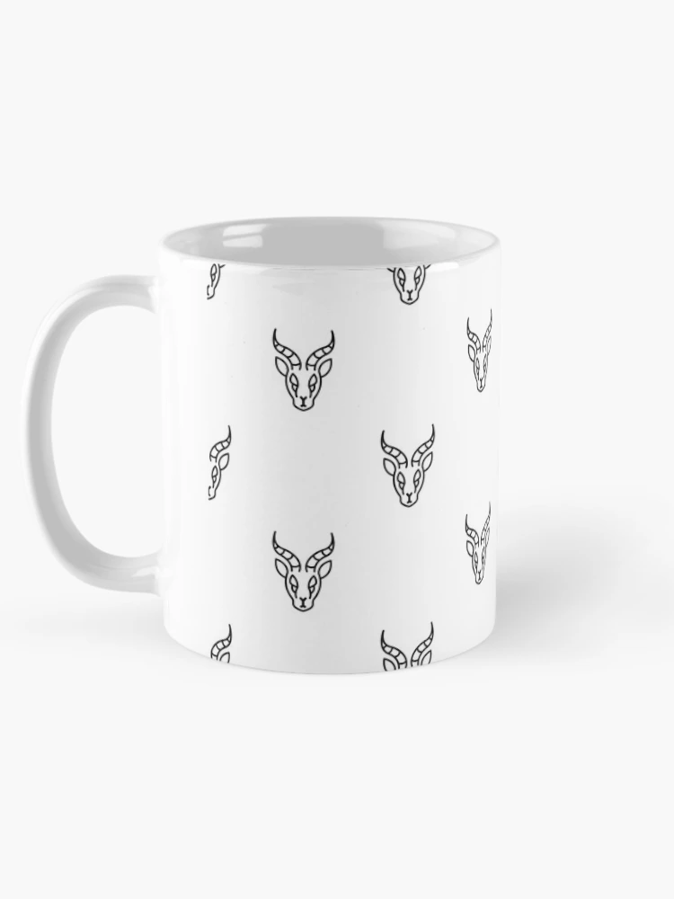 Thumbnail 5 of 6, Coffee Mug, Springbok Sticker Springbok Sticker designed and sold by Machafohach.