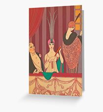 Vintage George Barbier 1927 Fine Art Greeting Card
