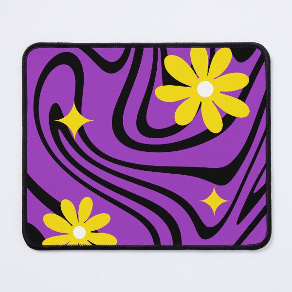 Item preview, Subtle non-binary flag flowers and swirls designed and sold by RandomlyRainbow.