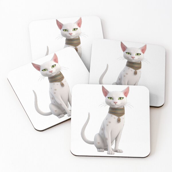 Item preview, Charming Arabian Mau Kitty Illustration designed and sold by mittie101.