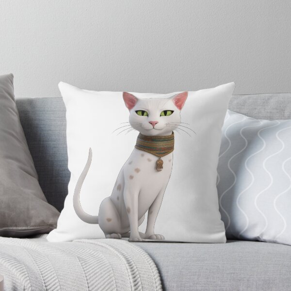 Item preview, Charming Arabian Mau Kitty Illustration designed and sold by mittie101.