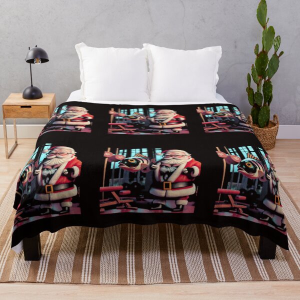 Item preview, Santa Fishing Funny Gifts And Gym designed and sold by TrendsLook.