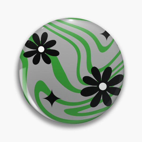 Item preview, Subtle aromantic flag flowers and swirls designed and sold by RandomlyRainbow.