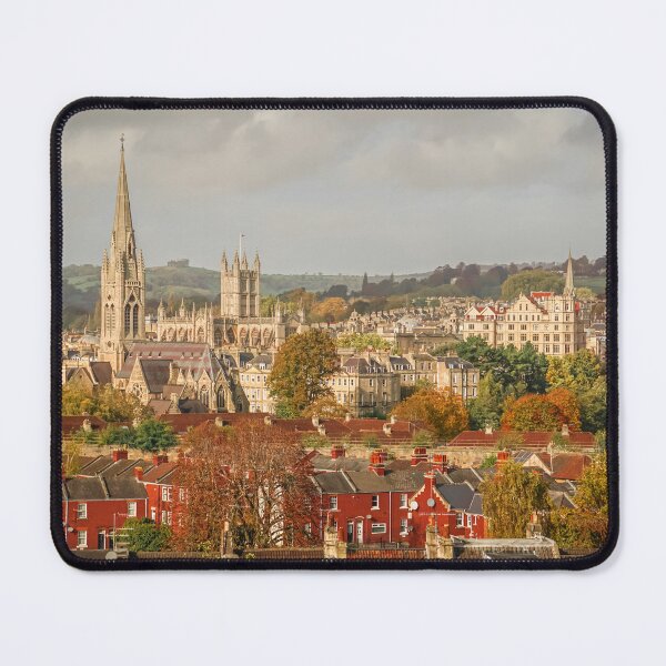 Item preview, Fall mood photography of UK somerset cotswold city Bath in Golden Autumn  designed and sold by Rowena Ko.